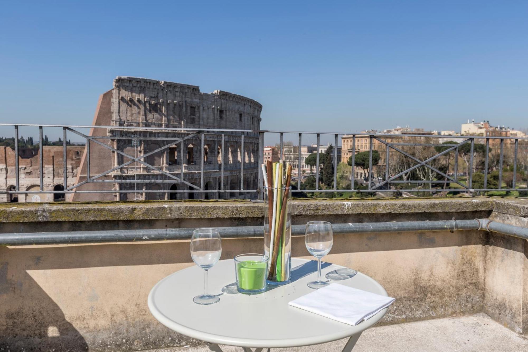 Eve Penthouse Colosseo Apartment Roma Exterior foto